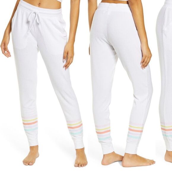Nordstrom BP rayon comfy joggers sleepwear & lounge in white size S, NWT - Picture 2 of 10